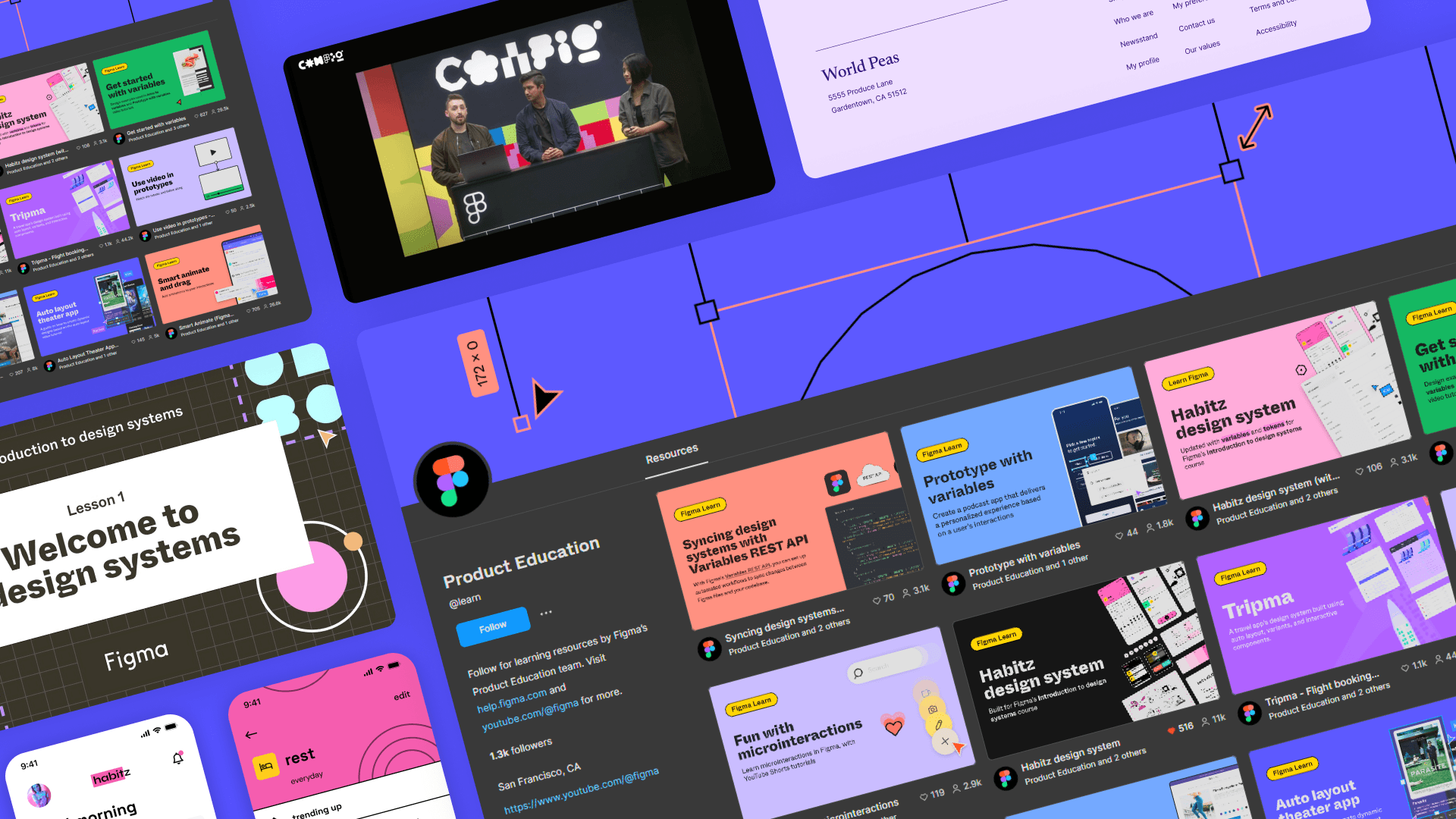 Project image for portfolio item Figma Educational Design